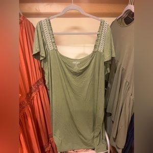 2 for $20 Torrid size 5 green top